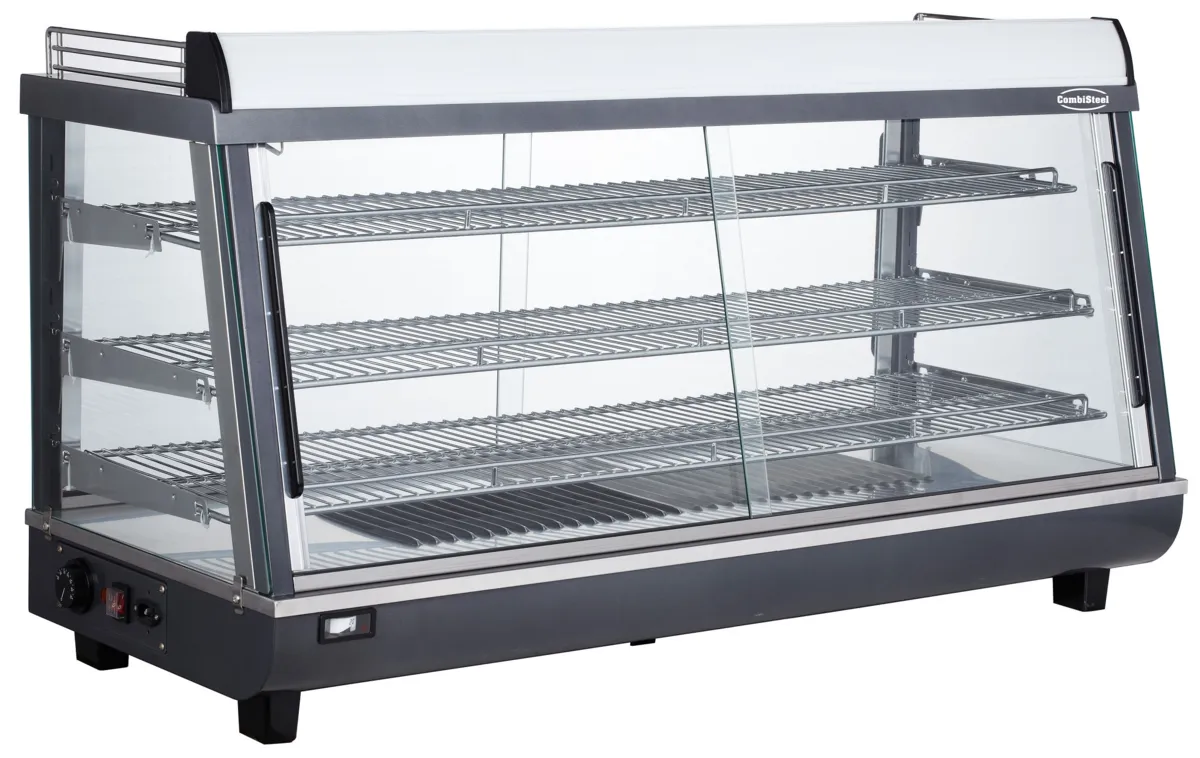 Verwarmde Vitrine om Neer te Zetten - 186 L