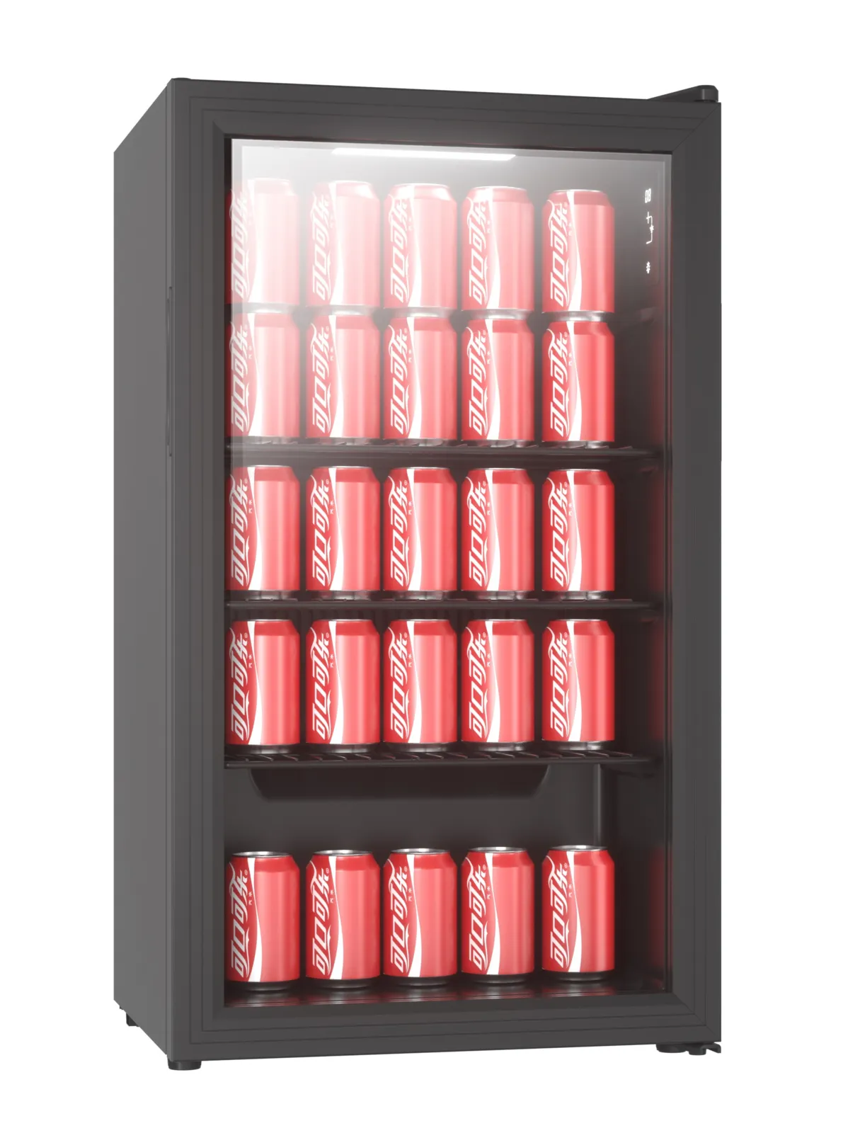 Mini Koelkast met Glazen Deur - 80 L