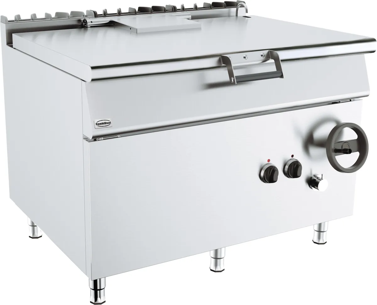 Elektrische Kantelbare Braadpan 120 L - Basis 900 - L 1200 x D 900 mm