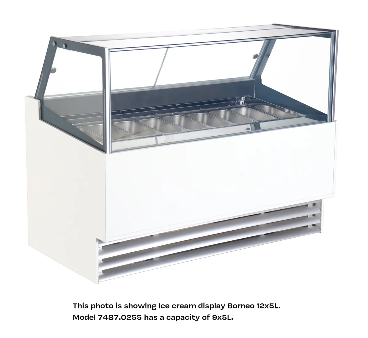 Vitrine voor IJs Phuket - 9 x 5 L