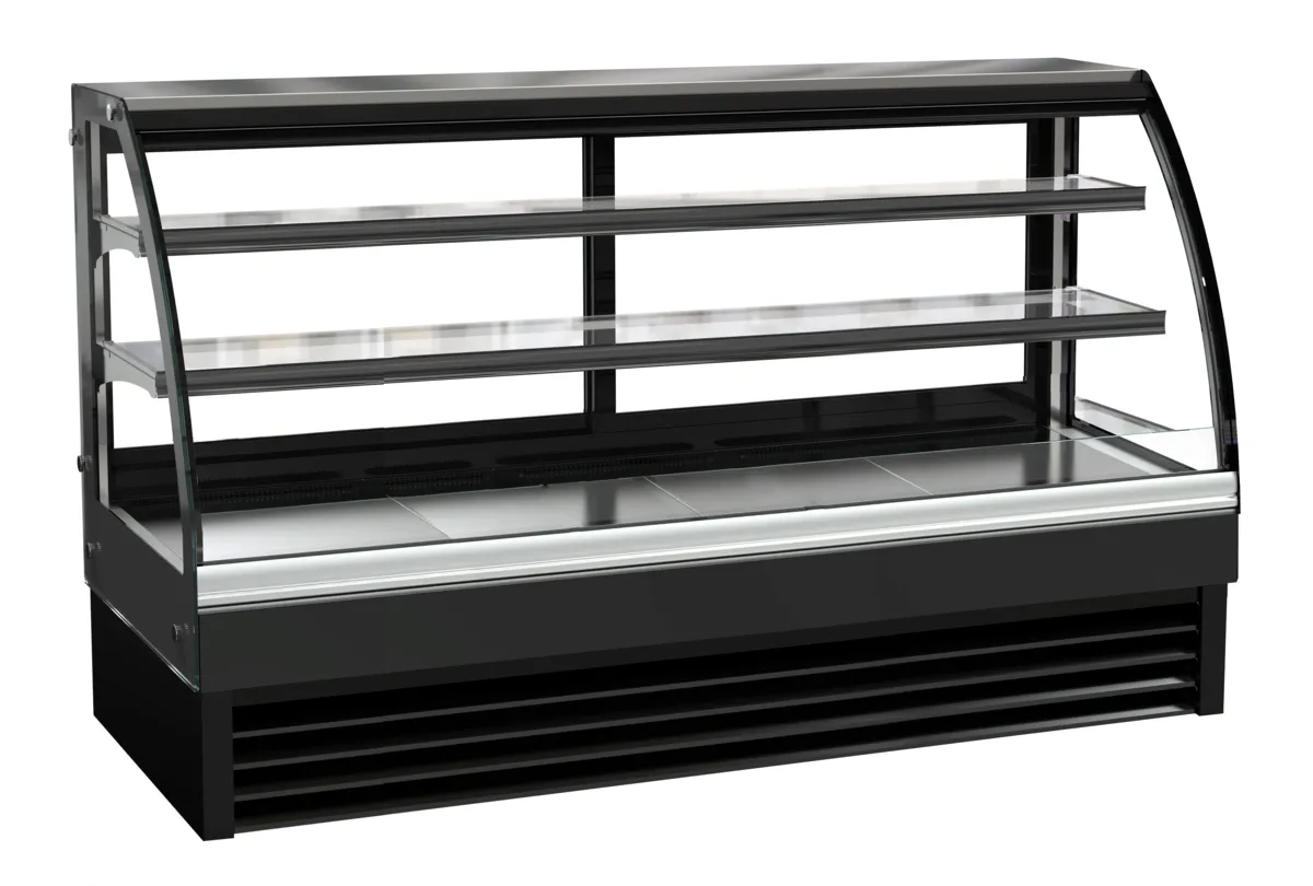 Positieve Koelvitrine Gebogen - 400 L