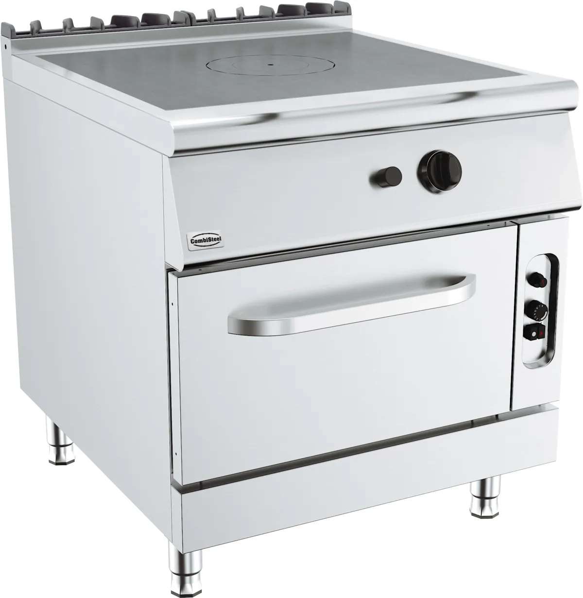 Kookplaat met Coup de Feu en Gasoven - Basis 900 - 11000 W