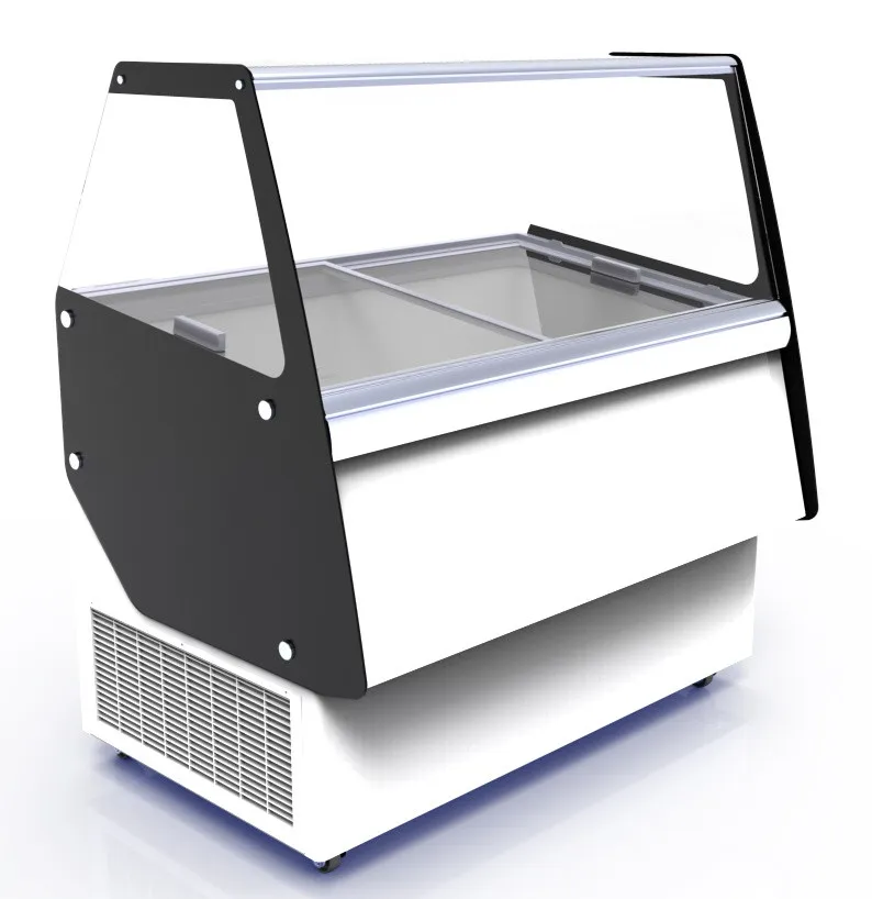 Vitrine voor IJs Ibiza - 8 x 5 L