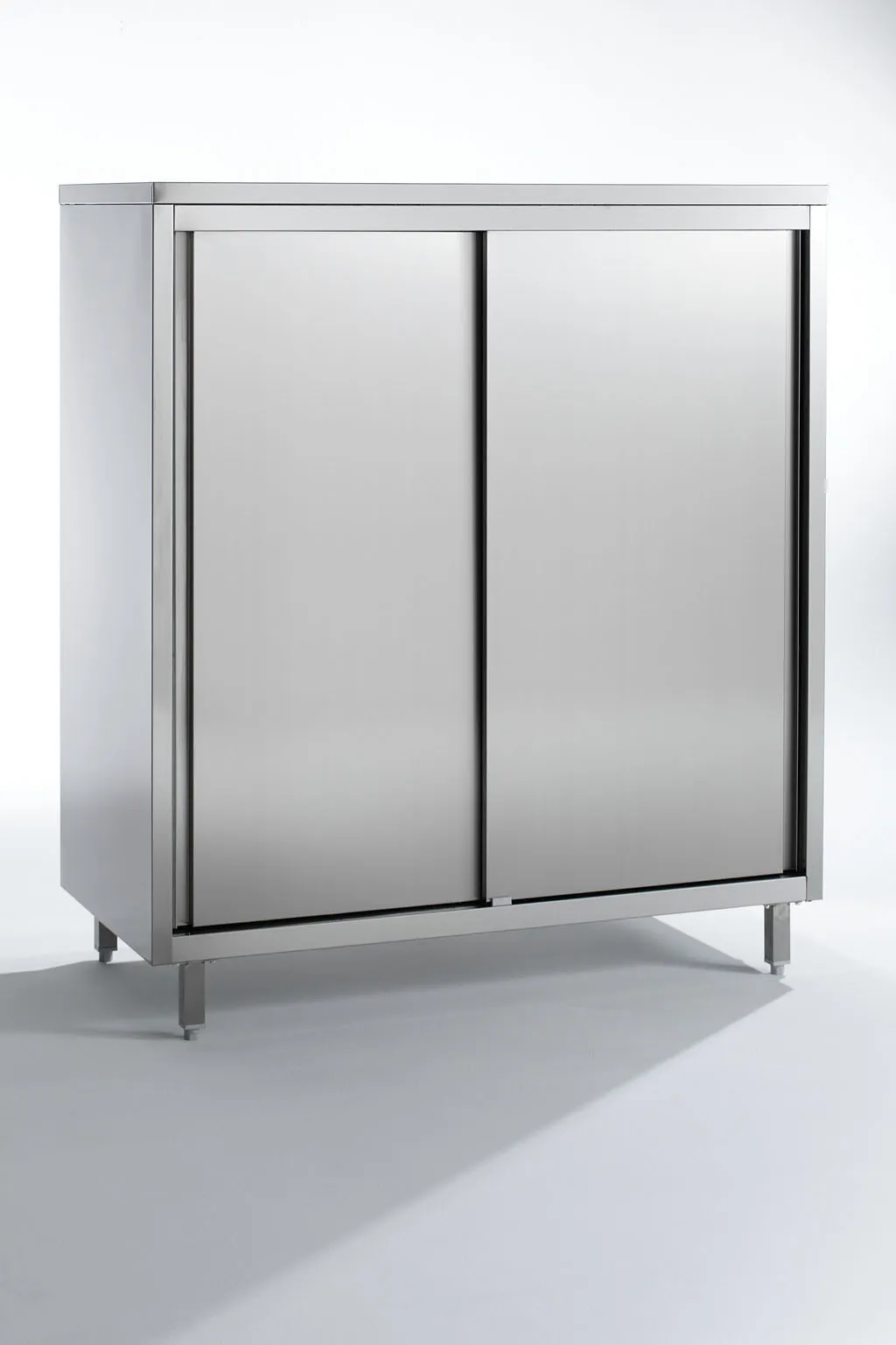 Hoge RVS Kast met 4 Niveaus