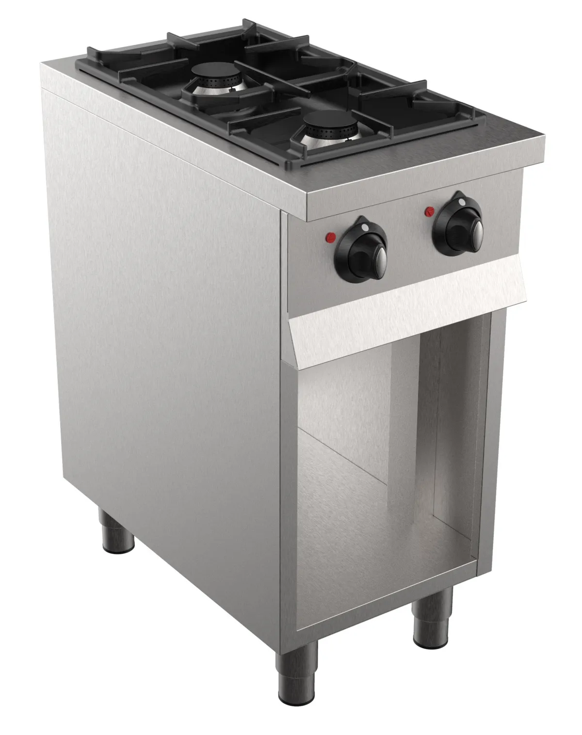 Professionele Fornuis 700 - 2 Branders