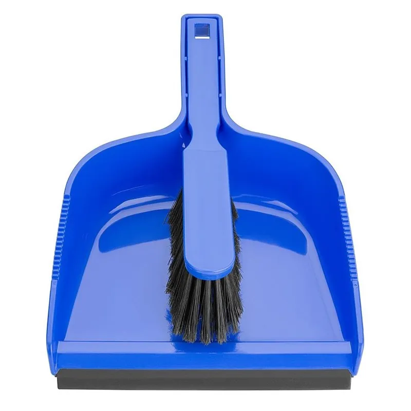 Set Stoffer en Blik Blauw