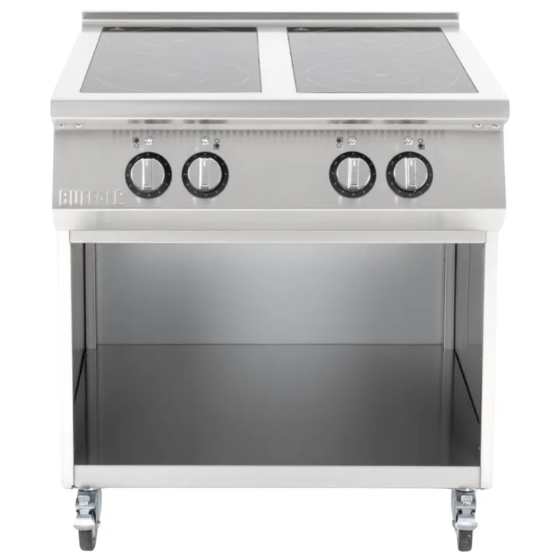 Inductiekookplaat met 4 Kookzones en Onderbouw - 400 V