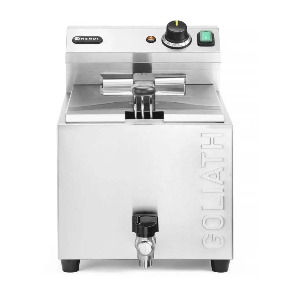 Friteuse met Aftapkraan - 10 L