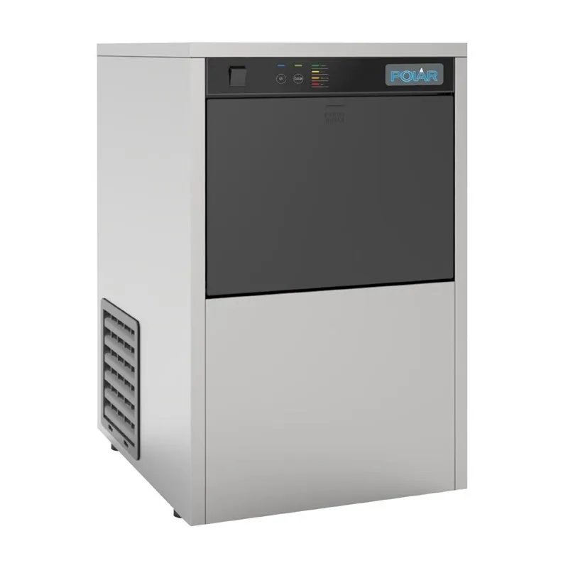 IJsblokjesmachine tafelmodel serie U met UVC 20 kg