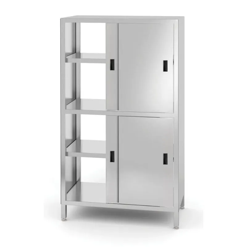 Kast met Scheiding en Schuifdeuren - Geschroefd