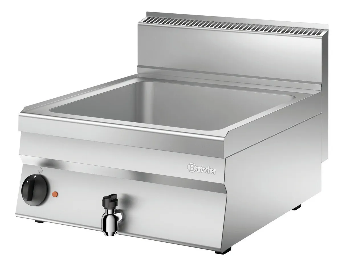 Elektrische Bain-Marie om neer te zetten - Serie 650 - GN 1/1 en 2 GN 1/4