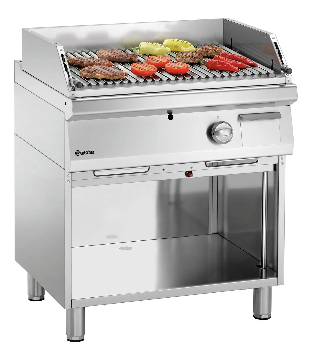 Grill met Lavasteen - Serie 700 - 18000 W