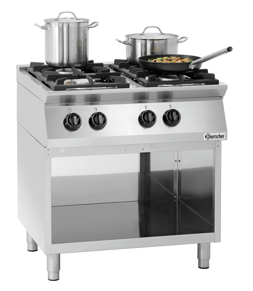 Gaskookplaat 4 Pitten - Serie 700