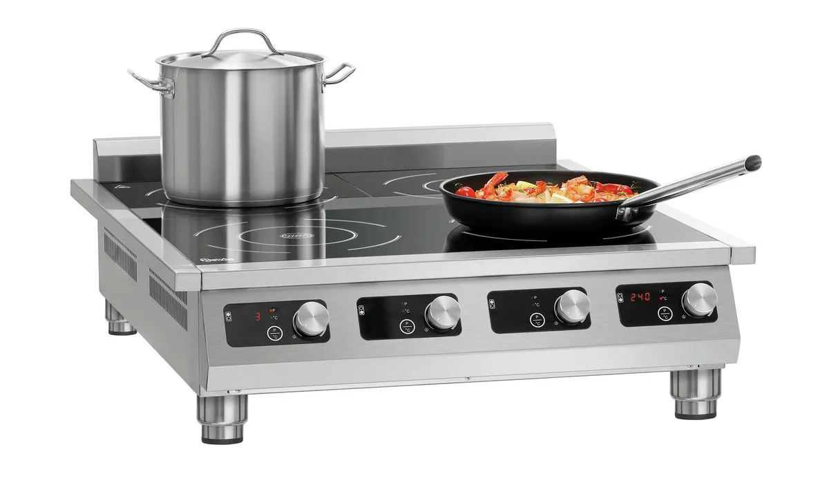 Inductiekookplaat 4 Pits - 14000 W