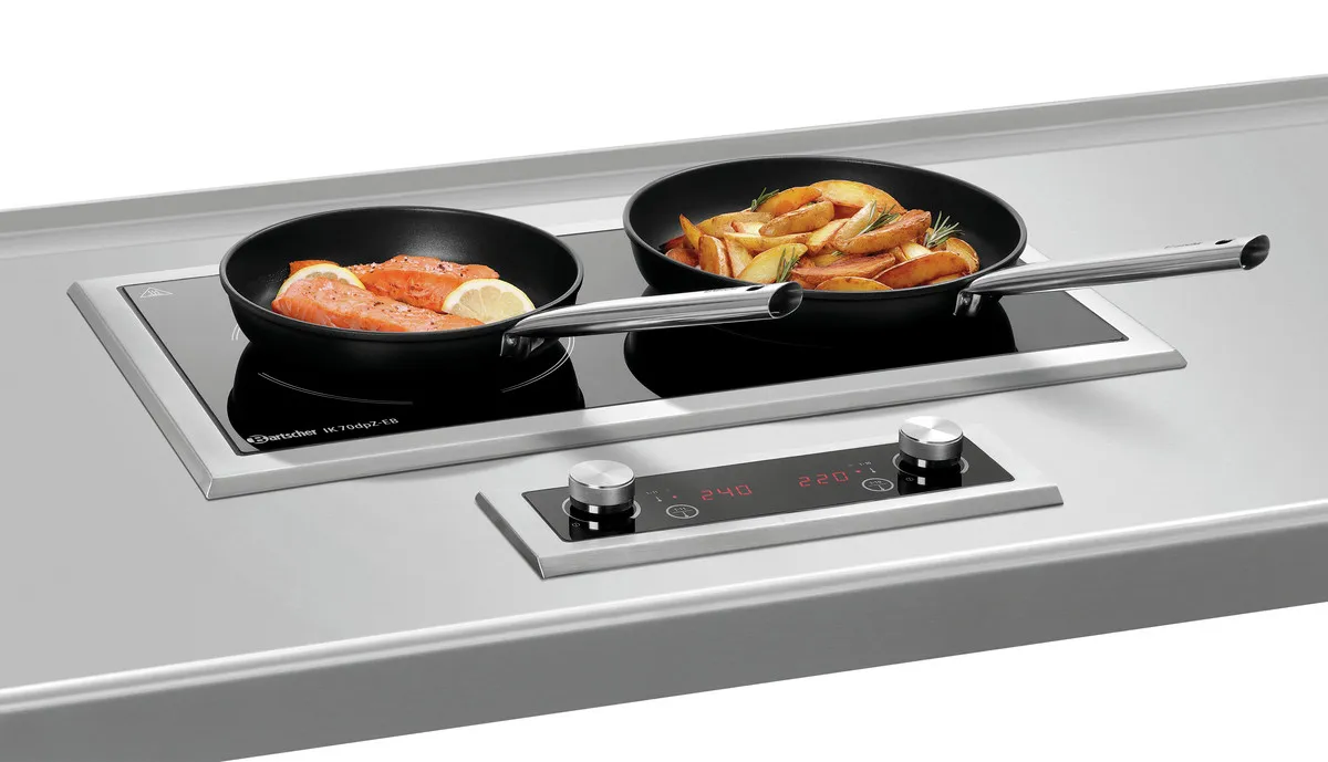 Inductiekookplaat 2 Pitten - 7000 W