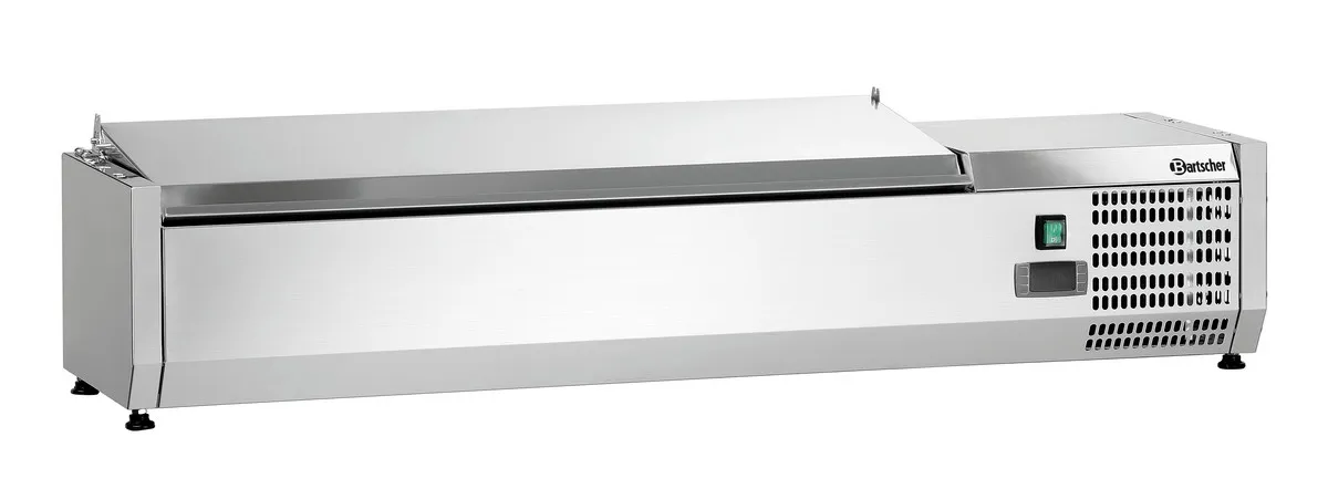 Saladette Koelkast om op te zetten RVS - 5 x GN 1/4