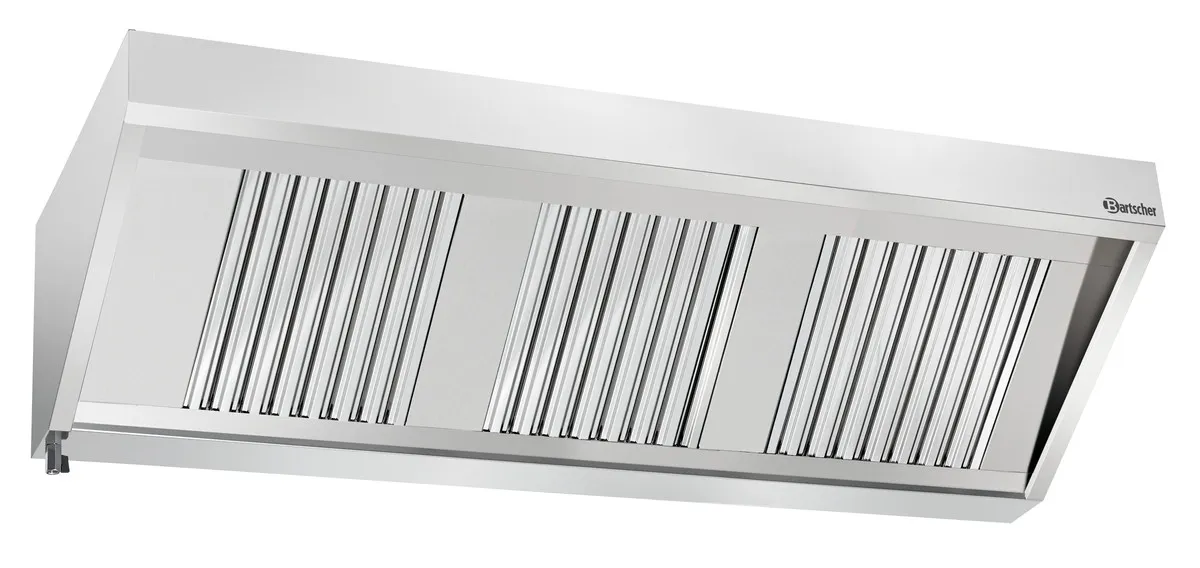 Wandkap met Motor en Verlichting - L 1800 x D 700 mm