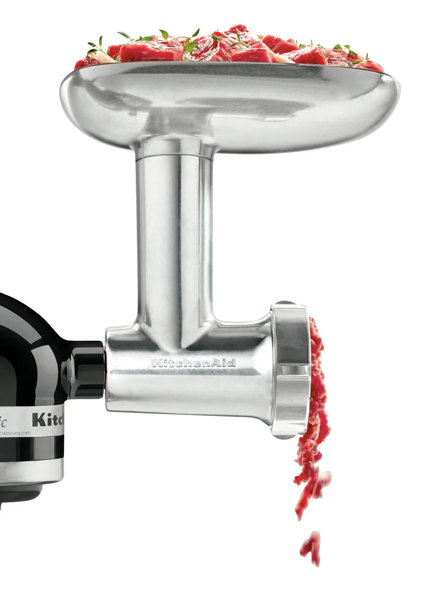 Aluminium Vleesmolen voor KitchenAid Mixer