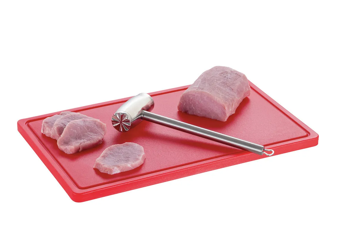 Snijplank 530 x 325 mm - Rood - 20 mm Dikte