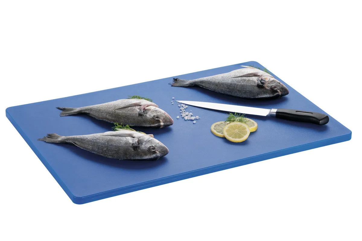 Snijplank 600 x 400 mm - Blauw - 16 mm dik