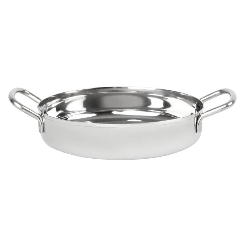 Plat en inox Tafelpresentatie 180 mm