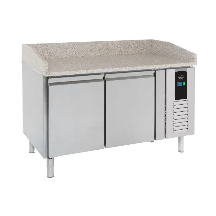Pizza voorbereidingsstation met 2 deuren - 268 L
