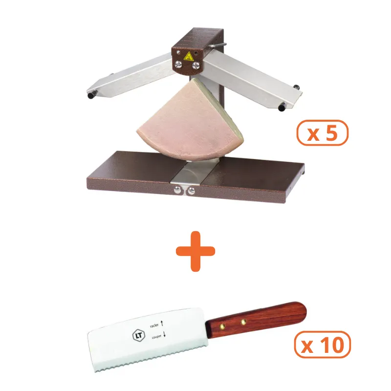 Verpakking Brezières en Raclette messen