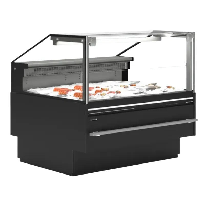 Premium Service Vitrine voor Verse Vis - 320 W