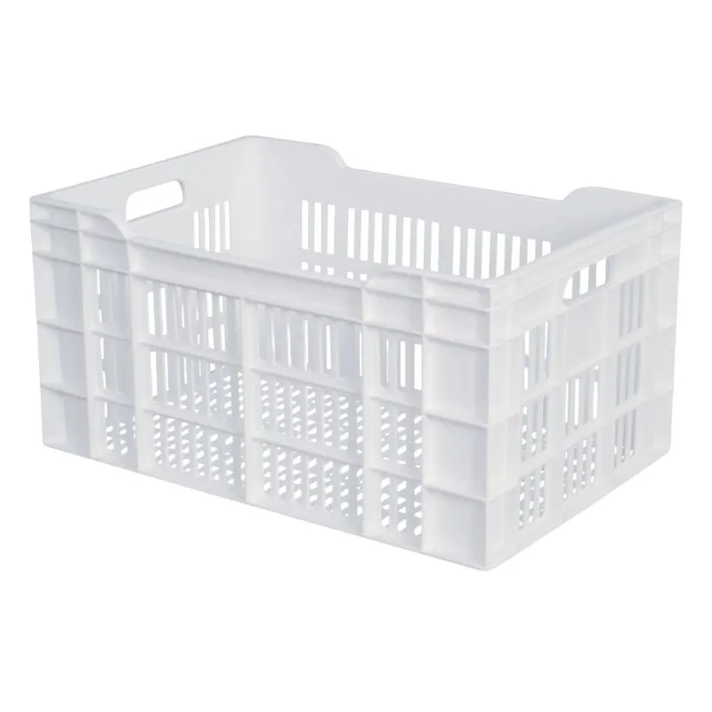 Krat 600 X 400 Geperforeerd 60L Wit