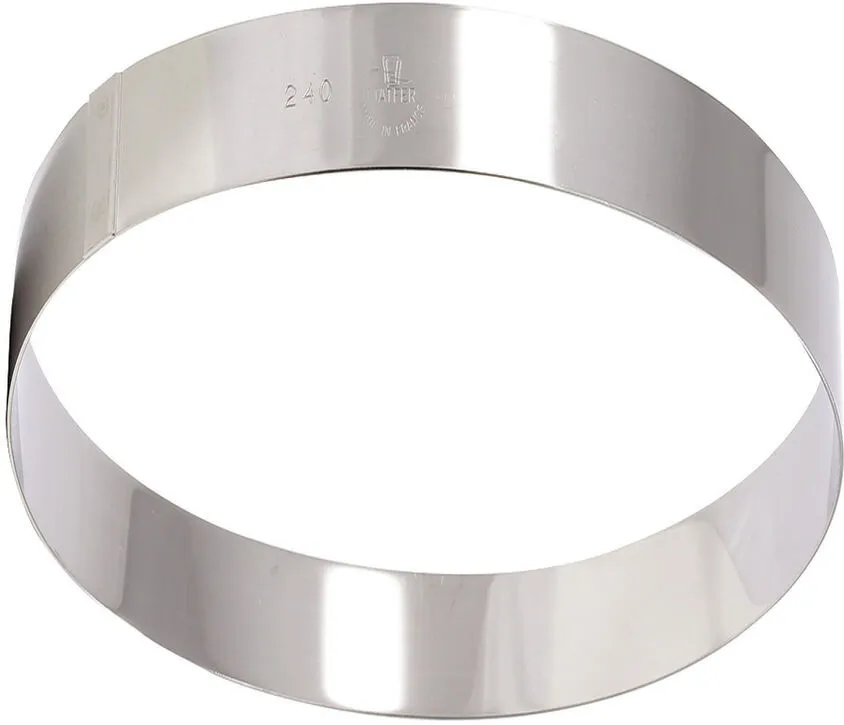 Taartring voor vacherin - ⌀ 240 mm