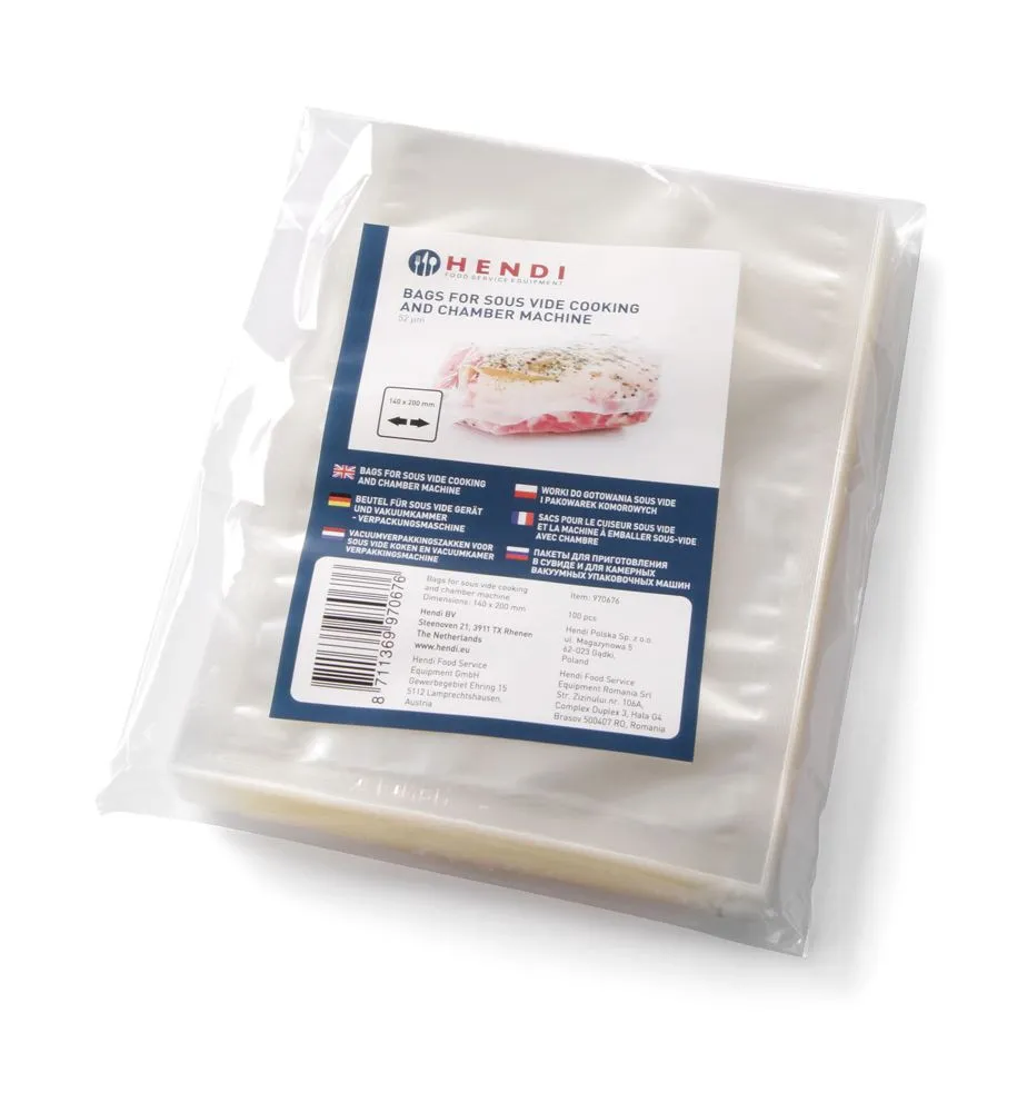 Kookzakken Sous Vide Glad 300 x 200 mm - Pak van 100