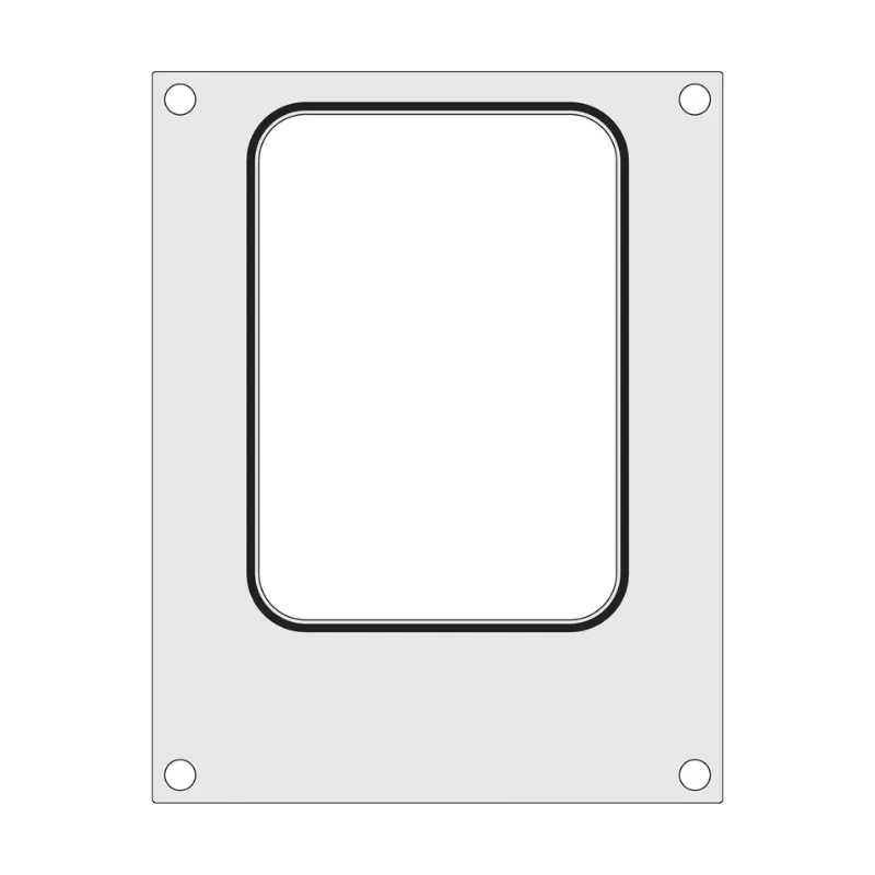 Verzegelingsmatrijs voor handmatige sealer - 187 x 137 mm