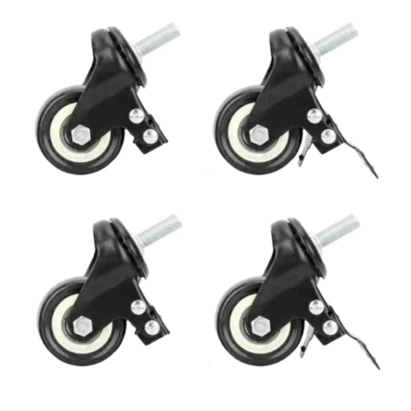 Wielen voor RVS Tafels en Spoelbakken - Set van 4
