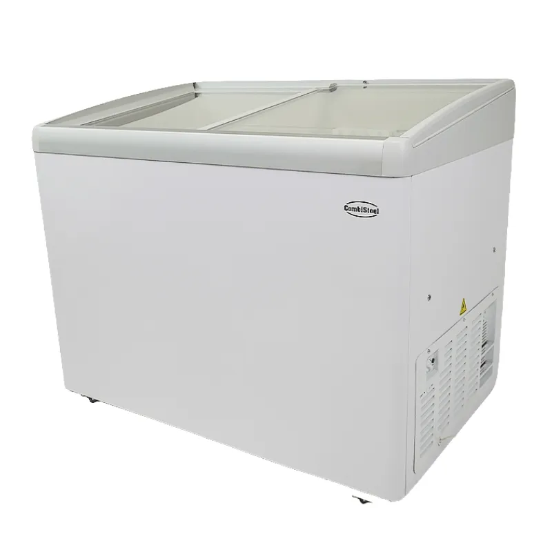 Glazen Deksel Kistvriezer - 336 L