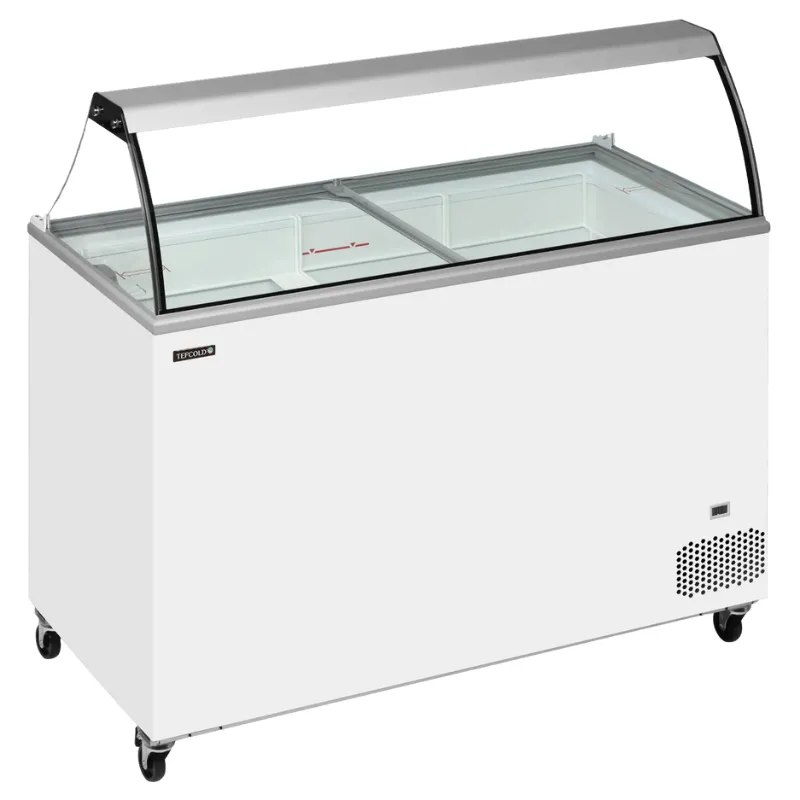Statische IJscrème Vitrine - 8 x 5 L