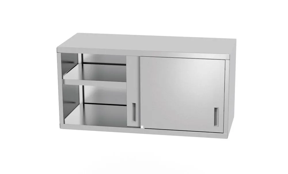 Hangende Muurkast - Schuifdeuren - L 1000 x D 300 mm
