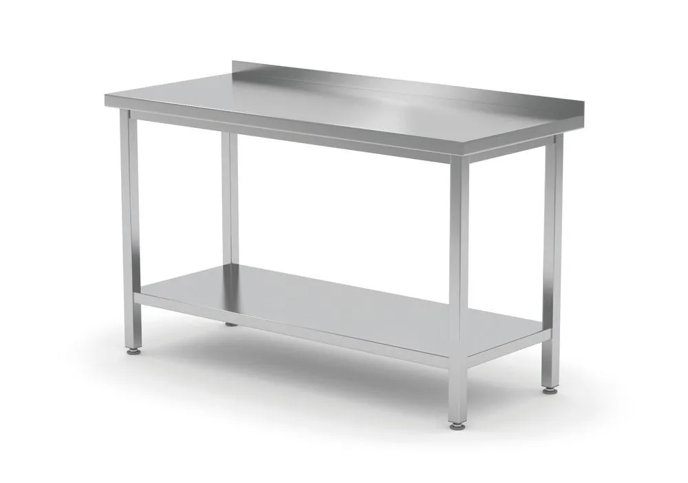 Muurtafel Profi Line met Plank - L 1000 x D 600 mm