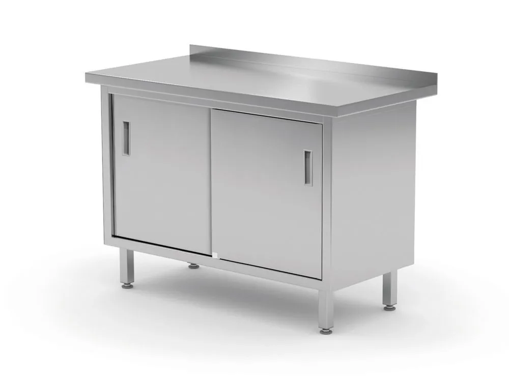 Muurtafel - Kast met Schuifdeuren - L 1200 x D 600 mm