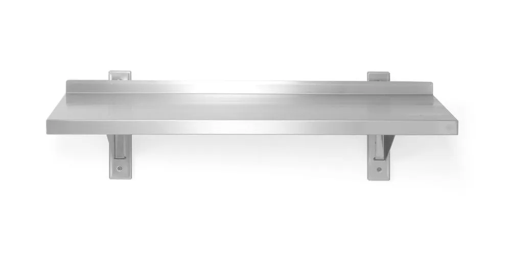 Verstelbare Muurplank met 2 Steunen - L 800 x 300 mm