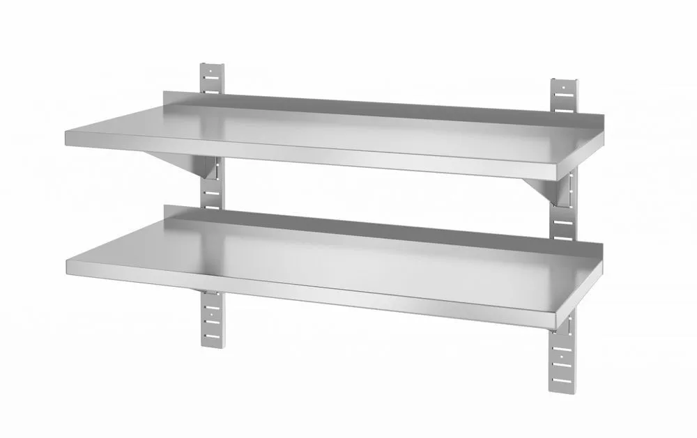Wandplank 2 Verstelbare Niveaus - L 1000 x D 400 mm