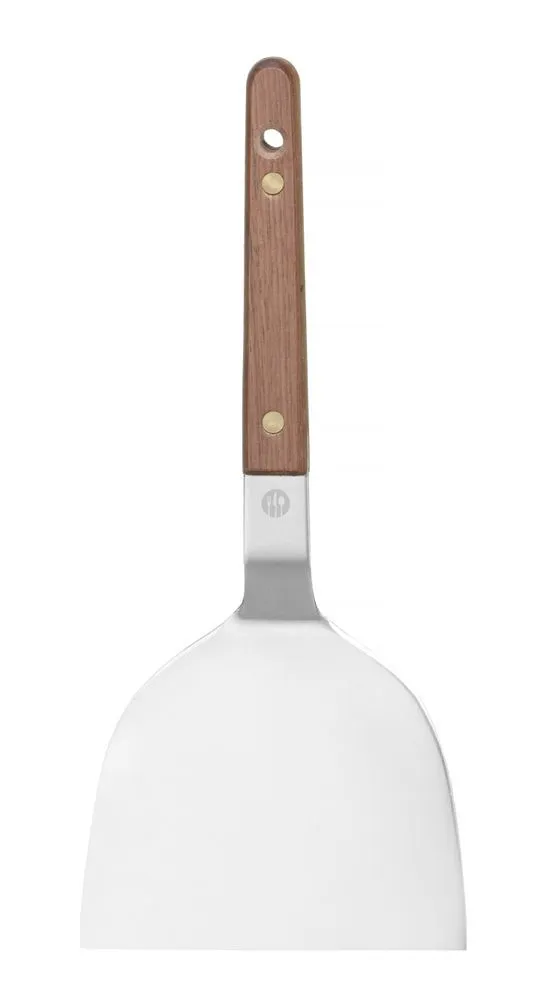 Teppanyaki spatel - Houten handvat