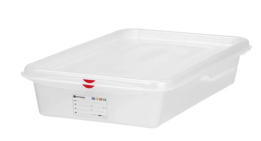 GN-bak 2/3 transparant van PP - 9 L