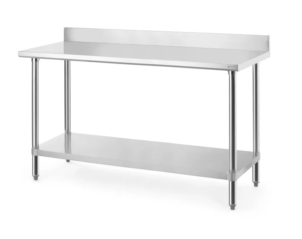 Werktafel met Achterwand en Plank - L 1600 mm