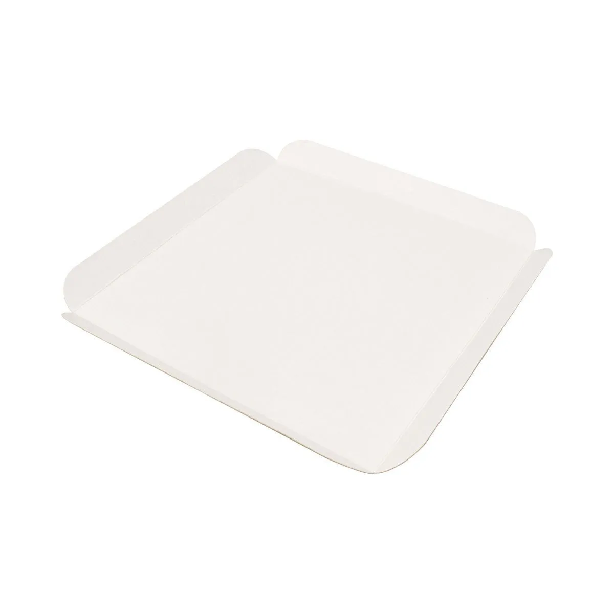 Geribbelde kartonnen vierkanten 250 g/m² - 15 x 15 cm - Set van 250