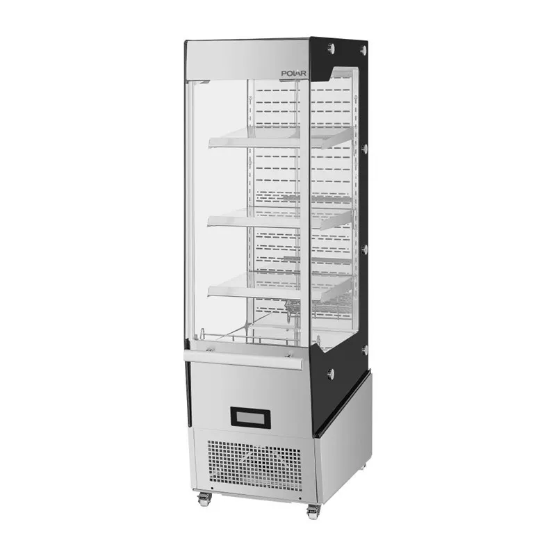 Positieve Koelvitrine Zelfbediening - 220 L