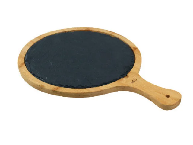 Leisteen en Bamboe Plank 38,5x28