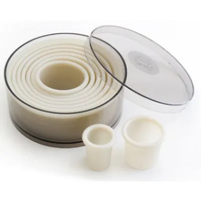 Doos 9 Ronde Nylon Koekjesvormen