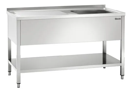 Spoelbak Wasserij 1 kuip 50x50 - L 1400