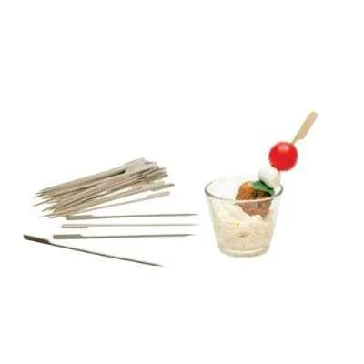 Golf" bamboe prikkers - 21 cm - Set van 150