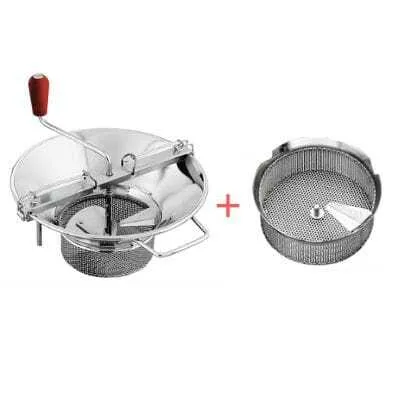 Pack Groentemolen N°5 Vertind Staal - Rooster Ø 2 mm